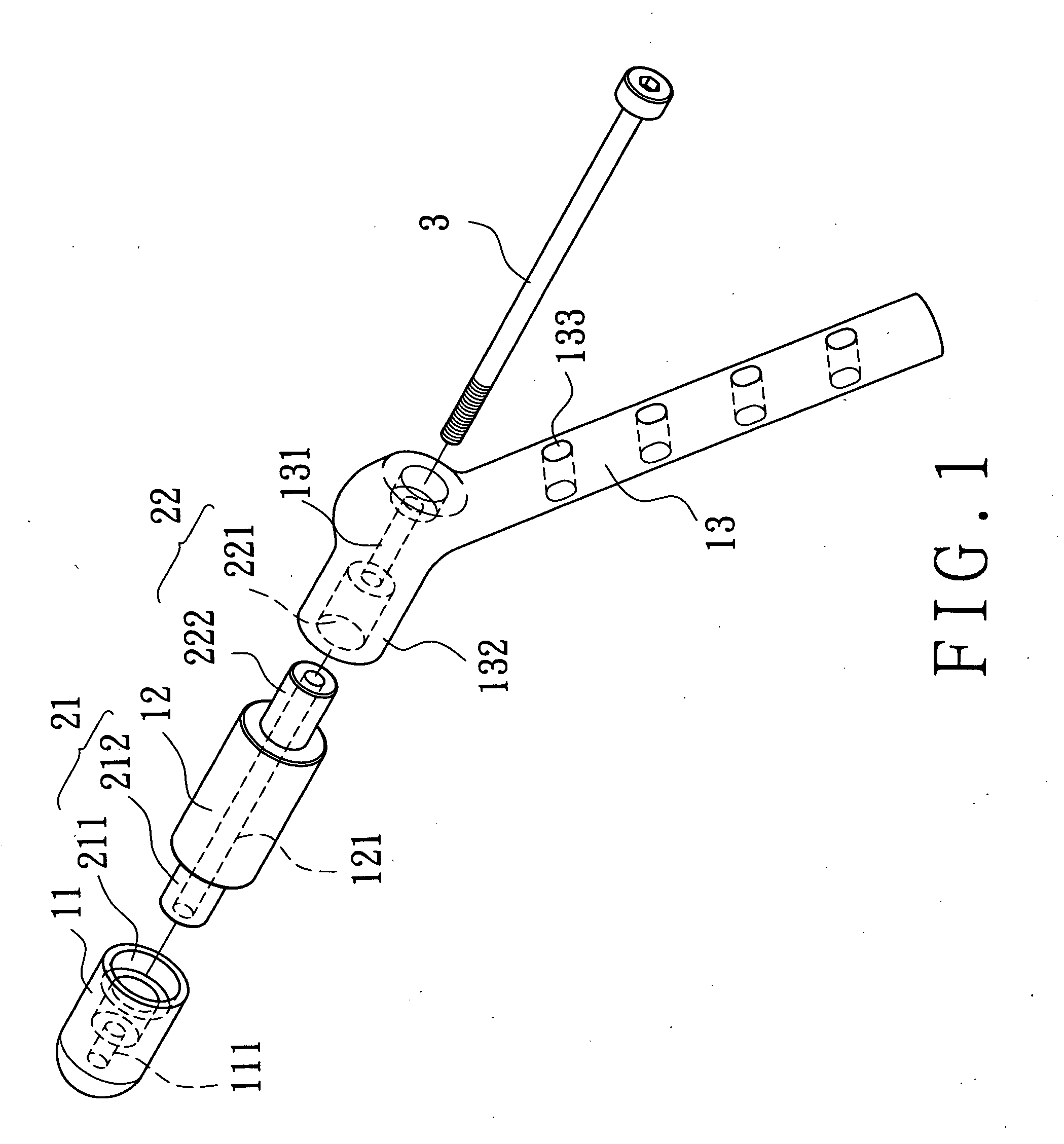 Femoral head and neck strengthening device