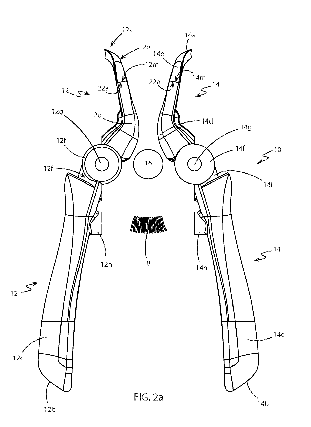 Tooth extraction dental pliers