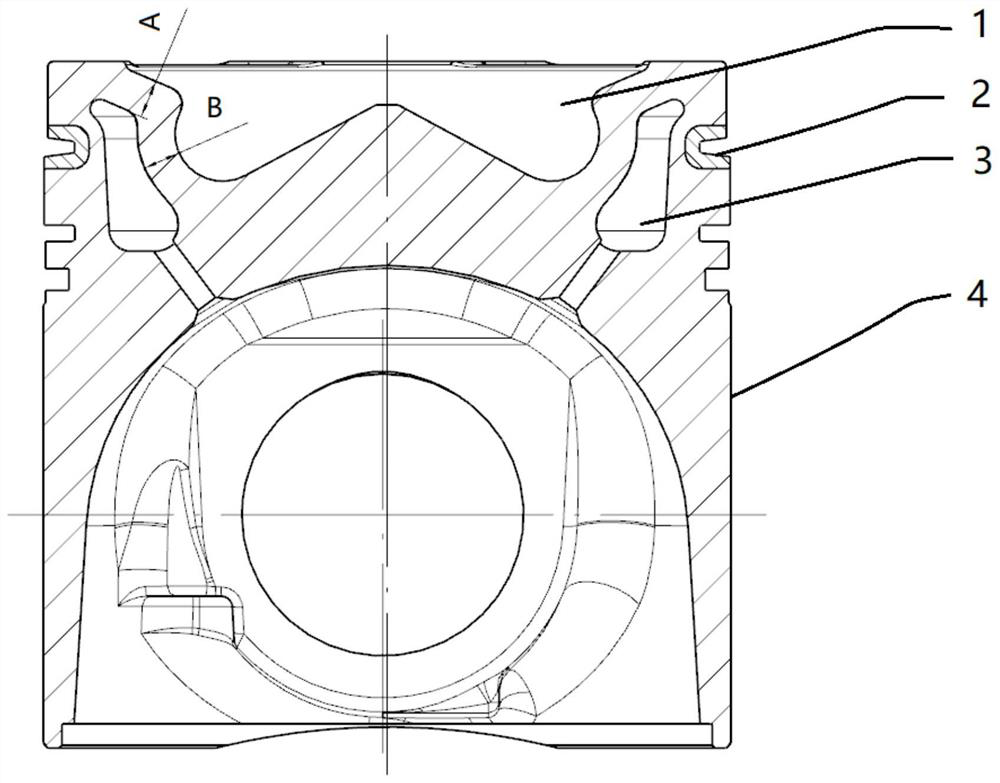 Conformal soluble preform for internal combustion engine piston and piston manufacturing method