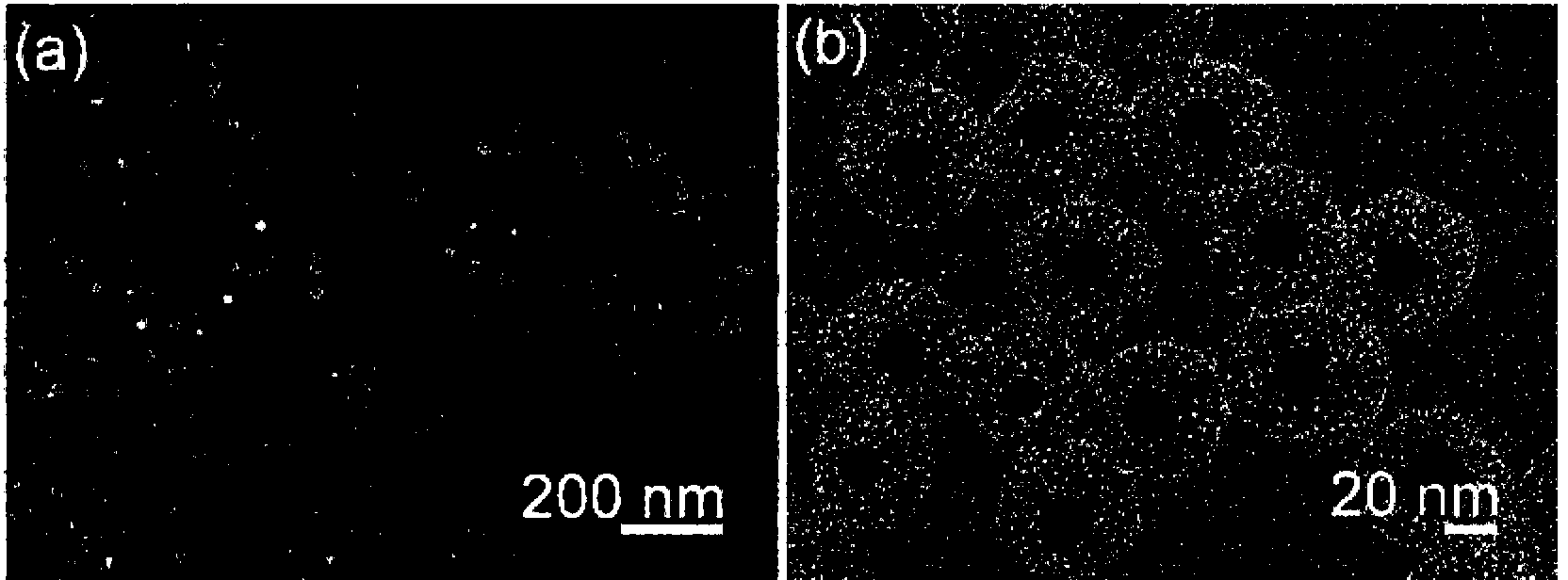 Copper sulfide/mesoporous silicon dioxide core-shell nano material as well as preparation method and application thereof