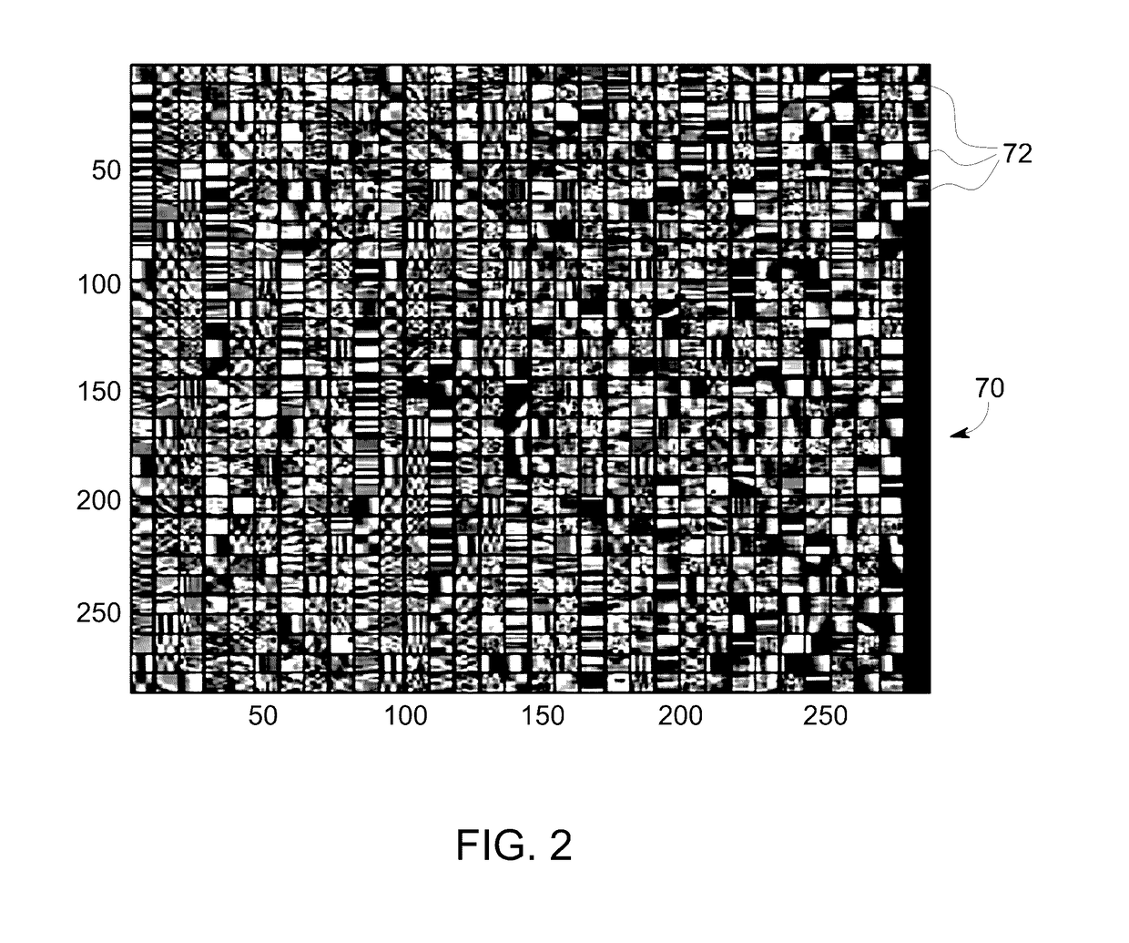 Dictionary learning based image reconstruction