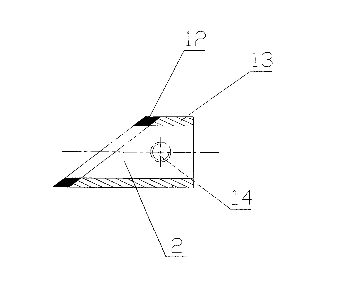 Dense gas-solid flowing device block-proof pressure pipe and method of use thereof