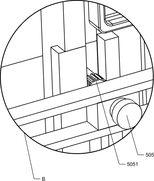 Small auxiliary glue injection device for air filter element