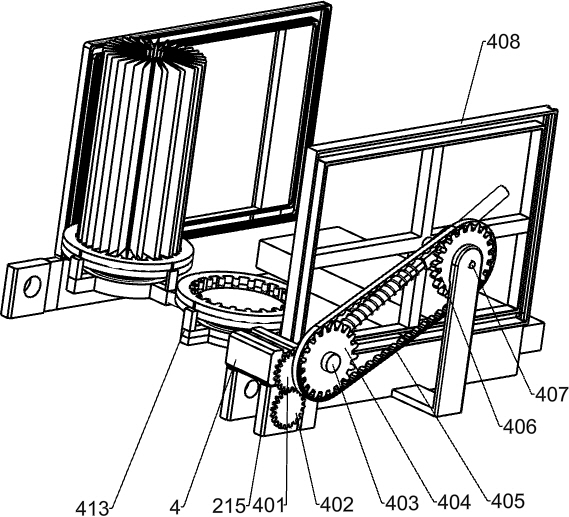 Small auxiliary glue injection device for air filter element