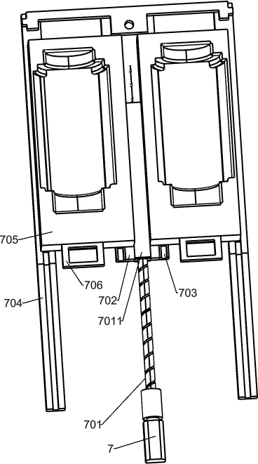 Small auxiliary glue injection device for air filter element