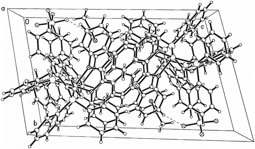 A kind of luminescent material of benzoxazolyl isoquinoline cuprous complex