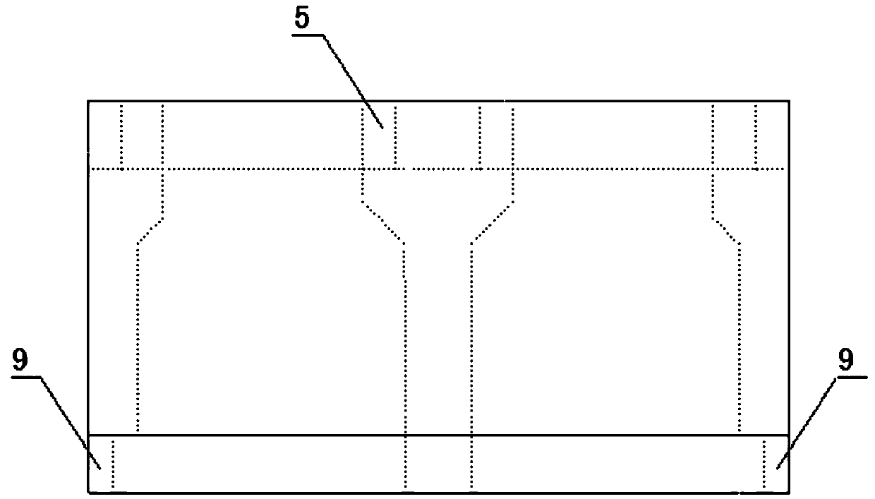 Hollow brick for quickly building walls