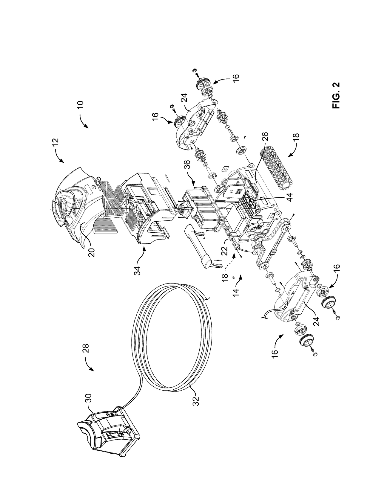 Automatic pool cleaner traction correction