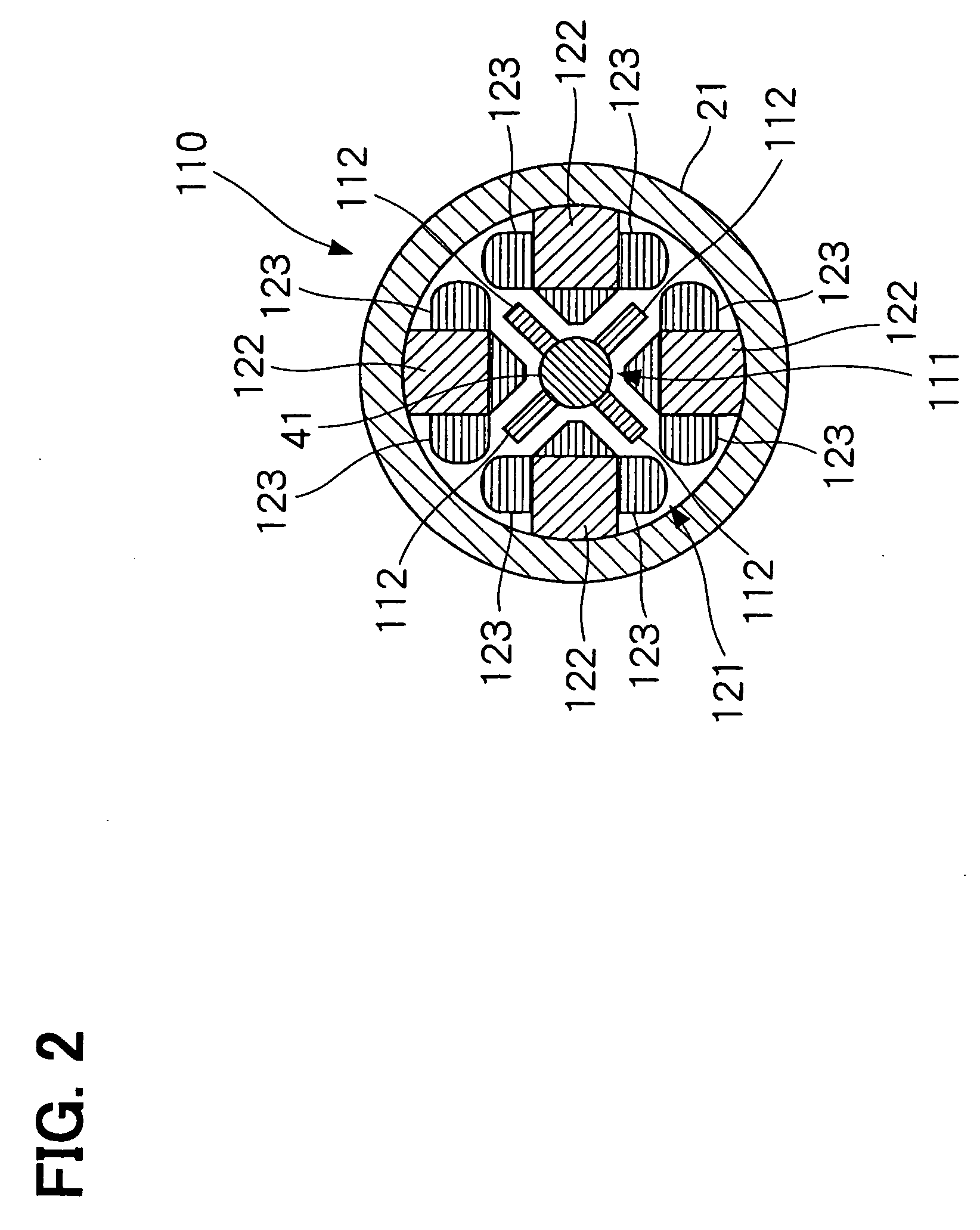 Free piston engine and power generation system therewith