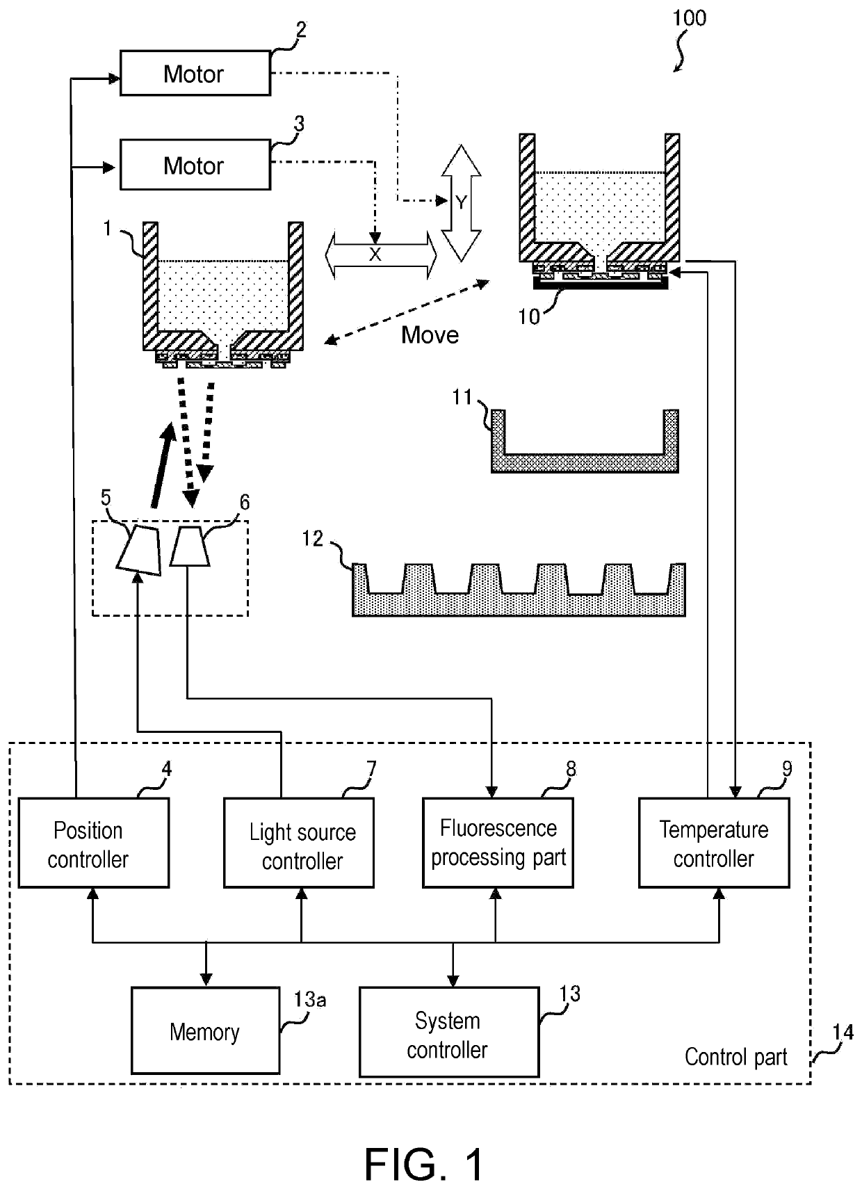 Microfluidic device and nucleic acid amplification method