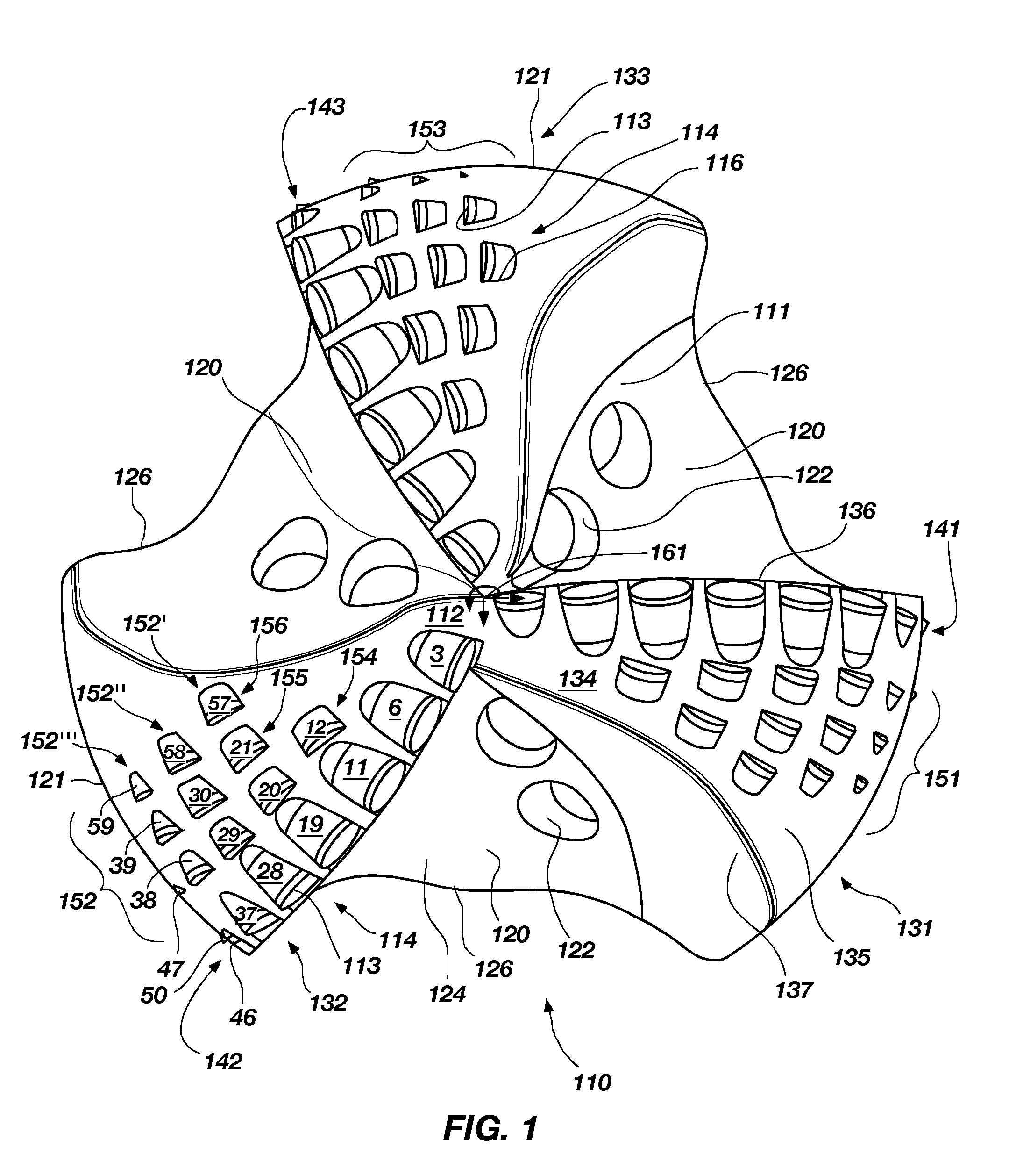 Rotary drag bit