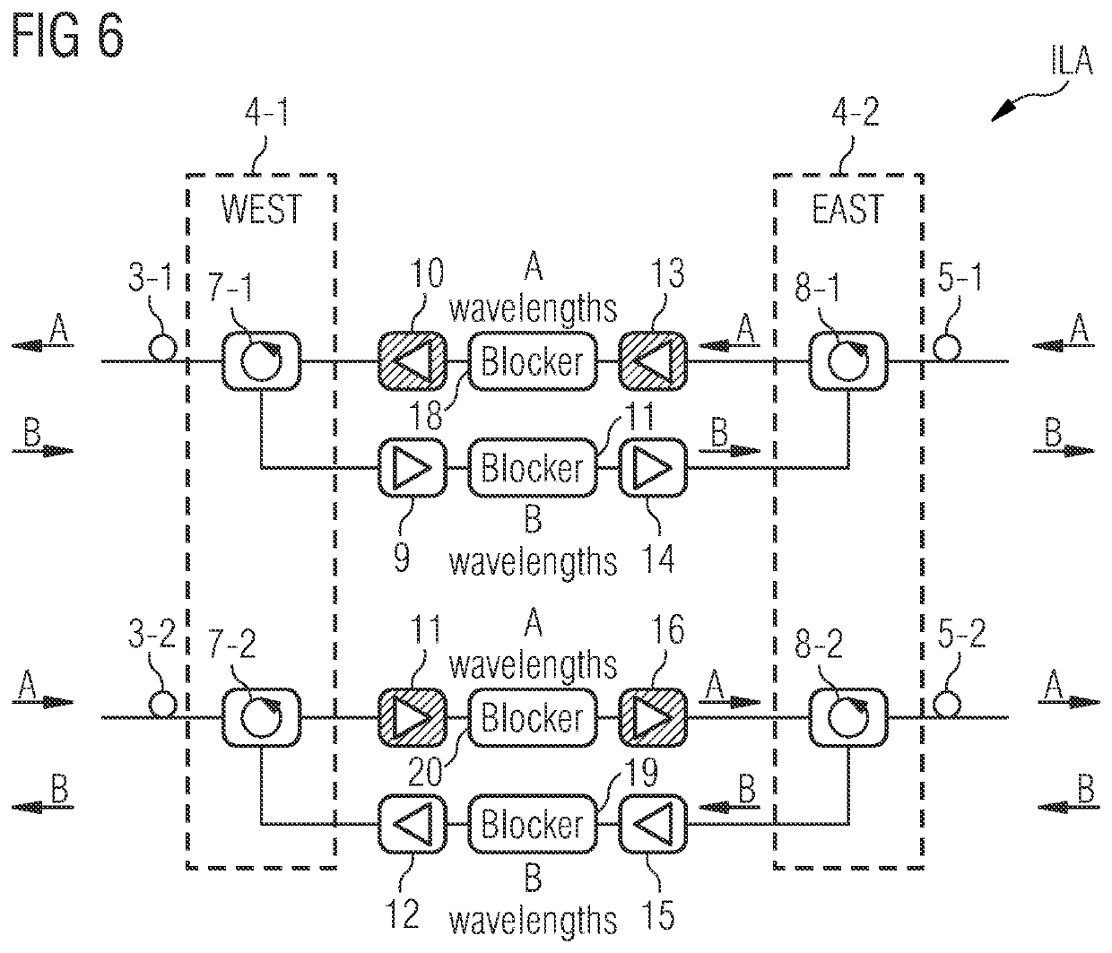 Method and apparatus for management of a spectral capacity of a wavelength division multiplexing system