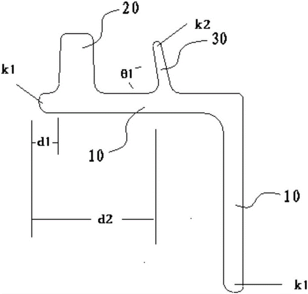 A kind of lc shaped steel and its manufacturing method