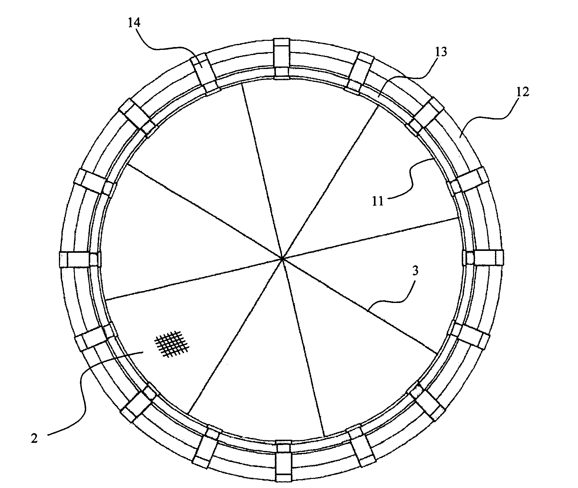 Sepiella maindroni cage culturing method and special cage device thereof