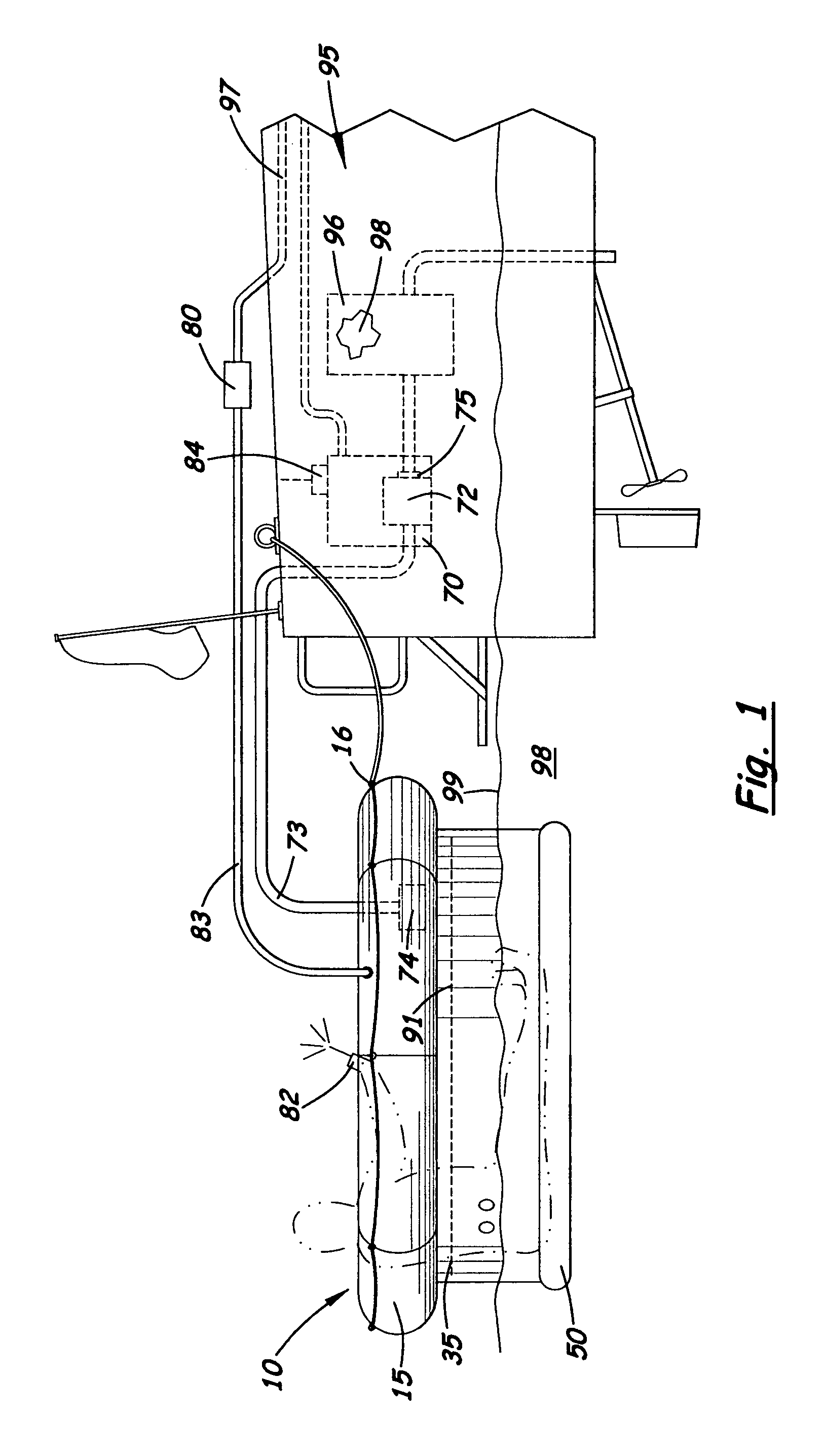 Inflatable hot tub kit