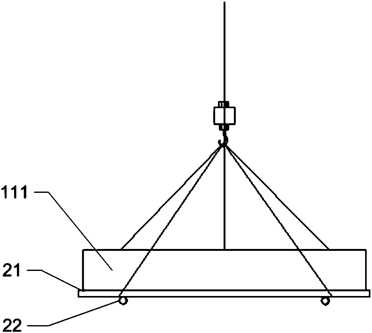 Disassembly construction method for dual-cantilever ship unloader