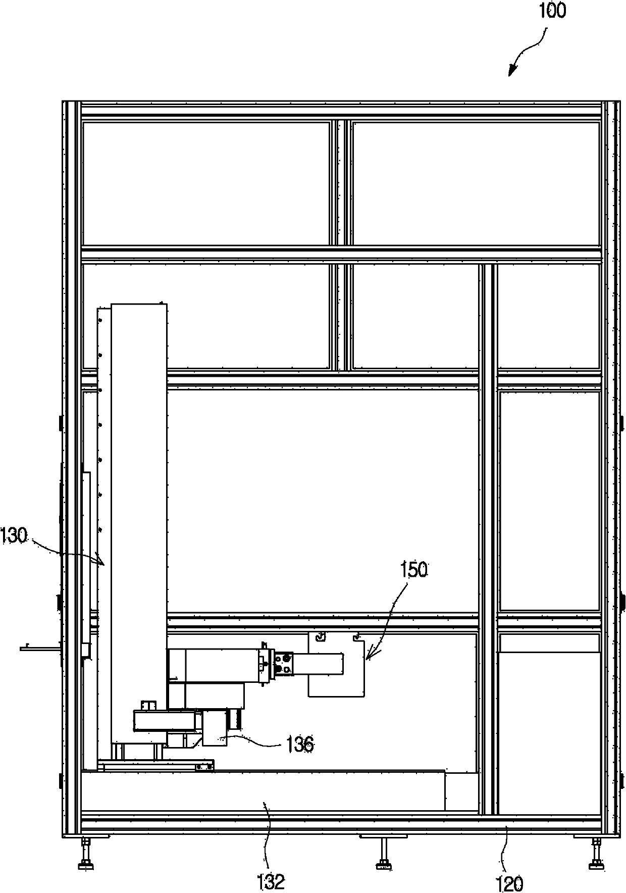 Solar battery wafer box transportation device and its solar energy battery wafer texture device