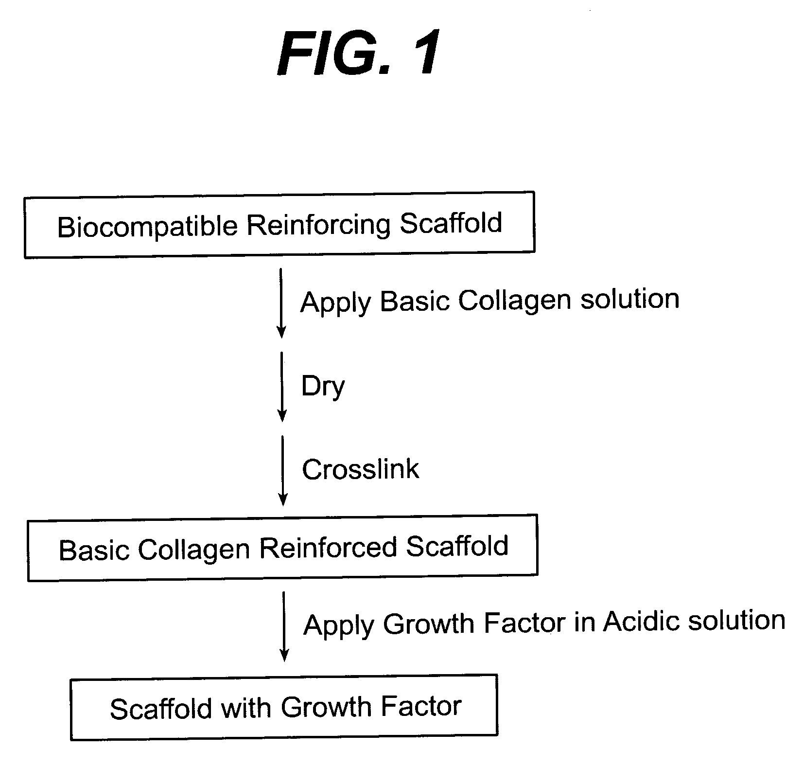 Reinforced collagen scaffold