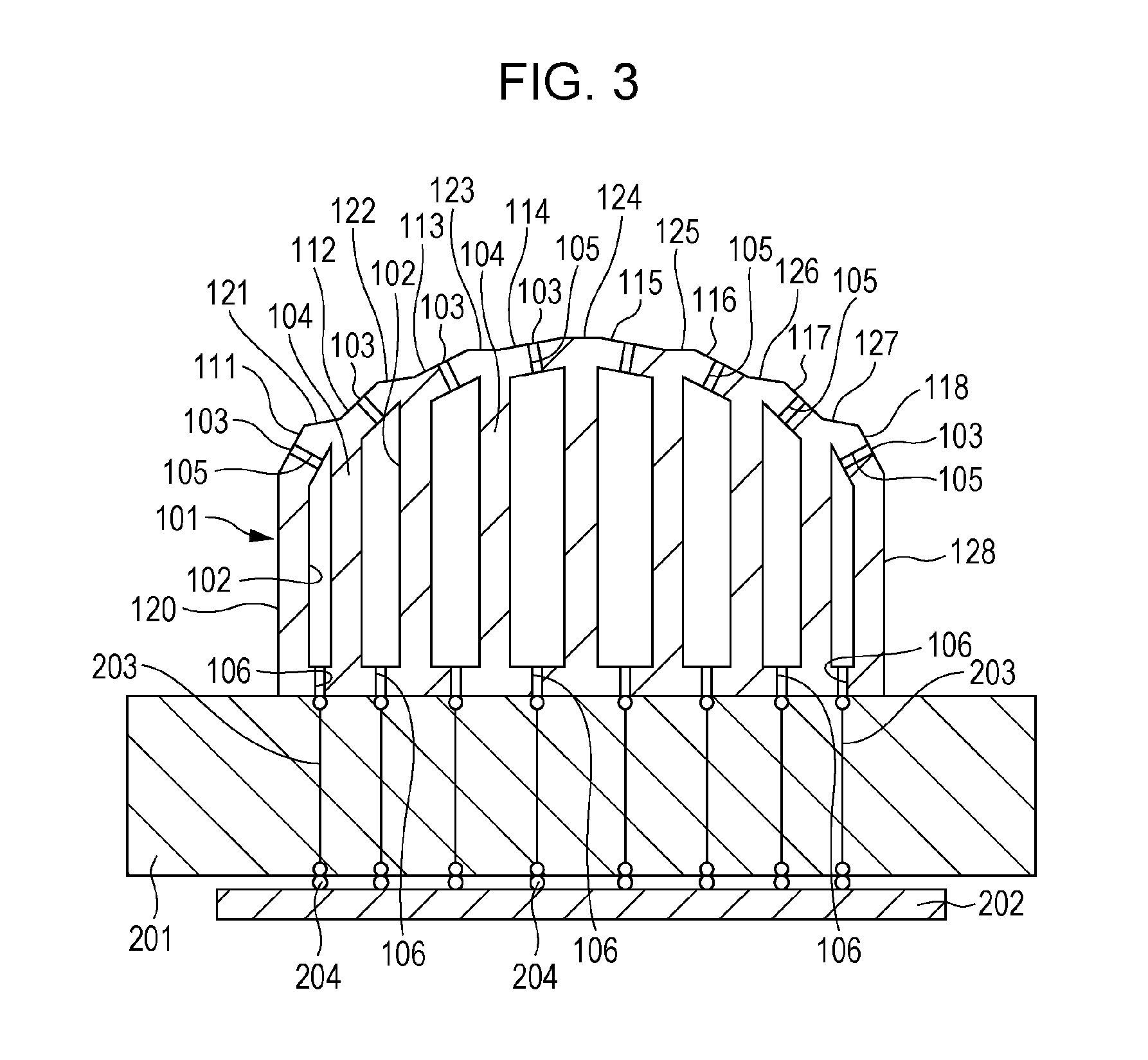 Array antenna device and radio communication device