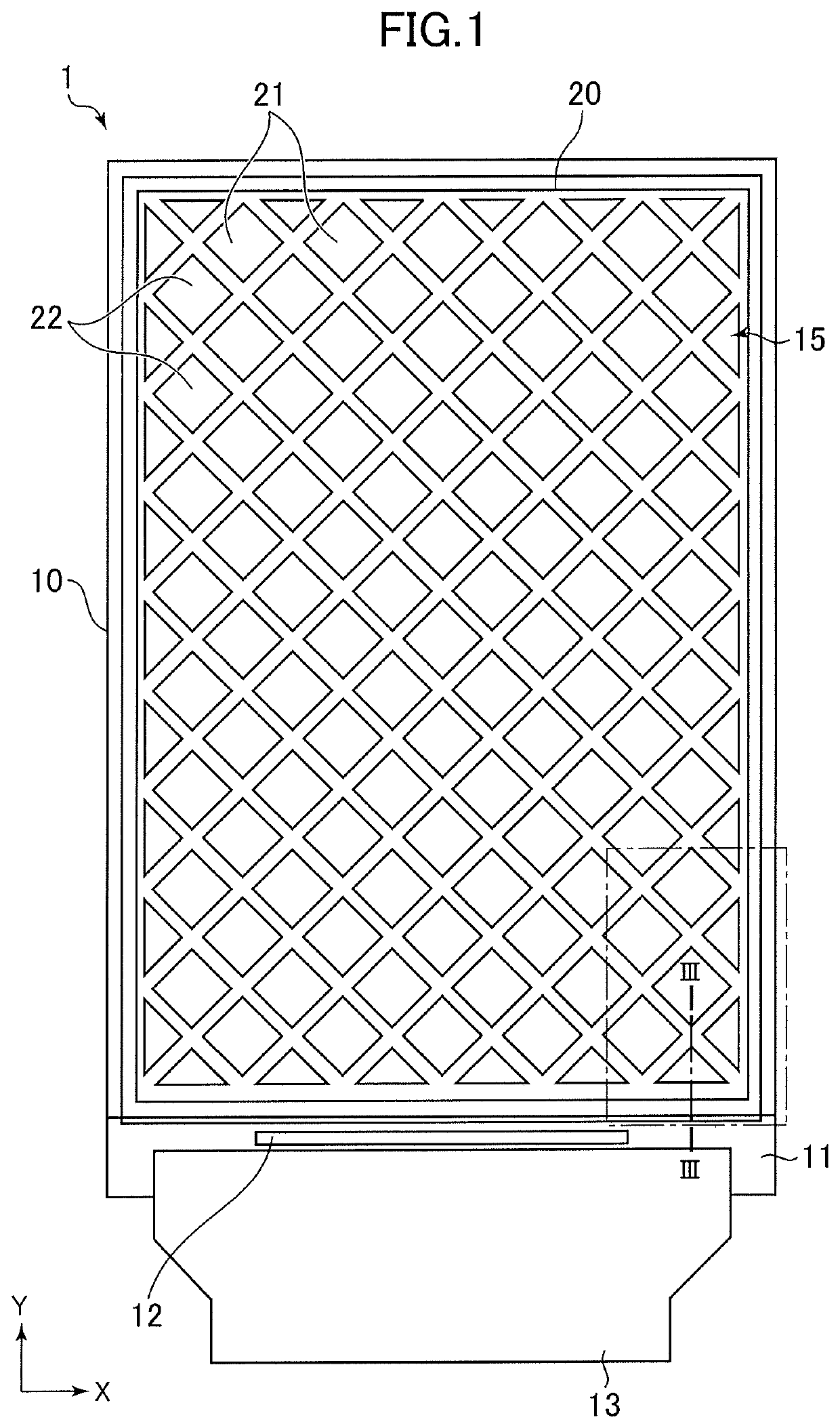 Display device with touch sensor