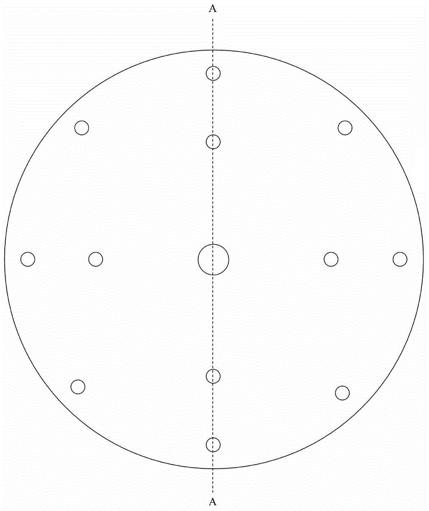 Rotation detonation engine experimental device