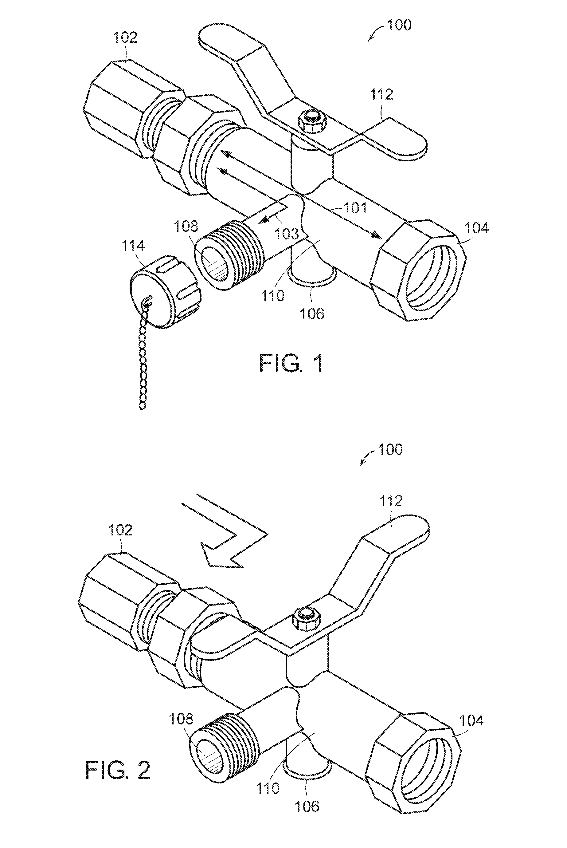 System for controlling fluid flow to an appliance