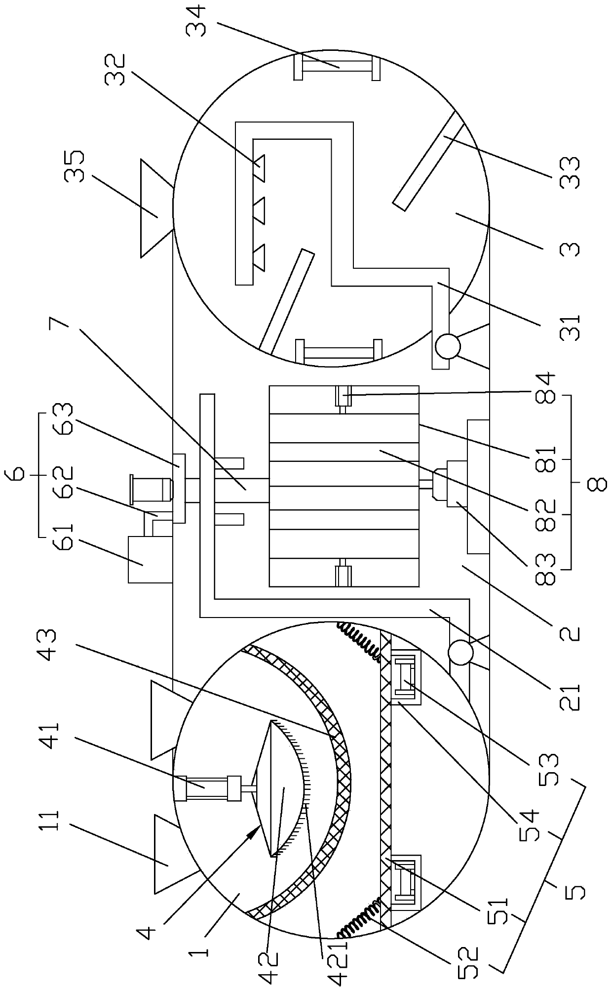 An integrated sewage treatment system and method thereof