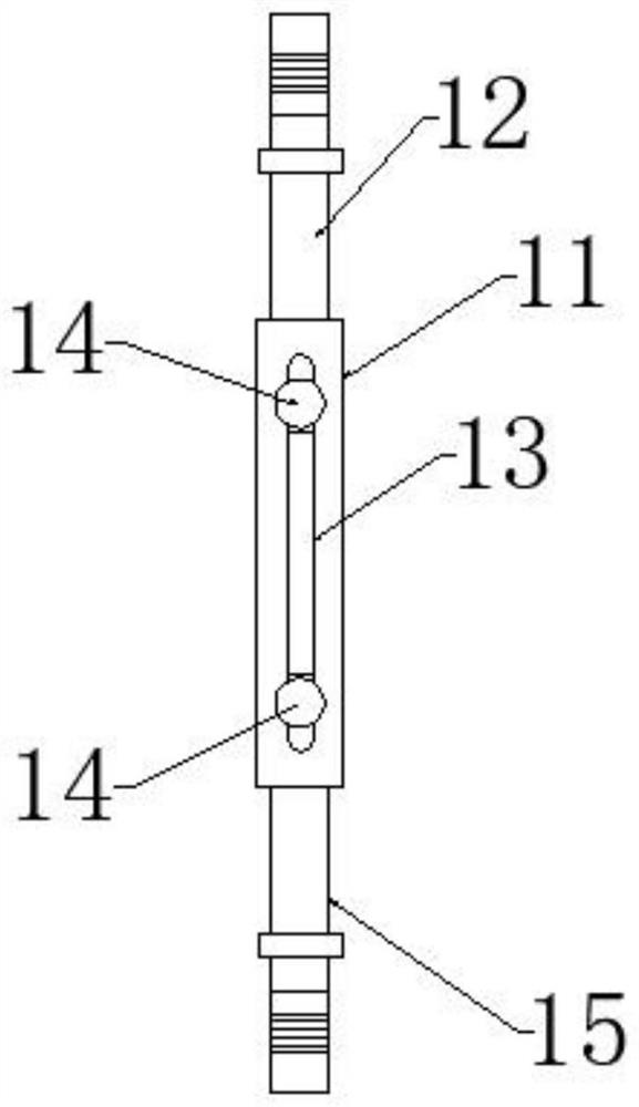 Damping support for fixing heat distribution pipeline