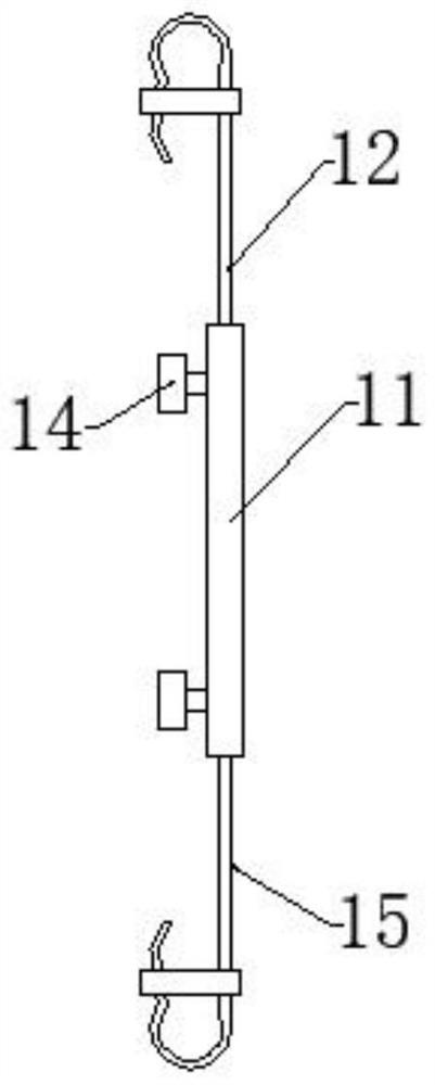 Damping support for fixing heat distribution pipeline