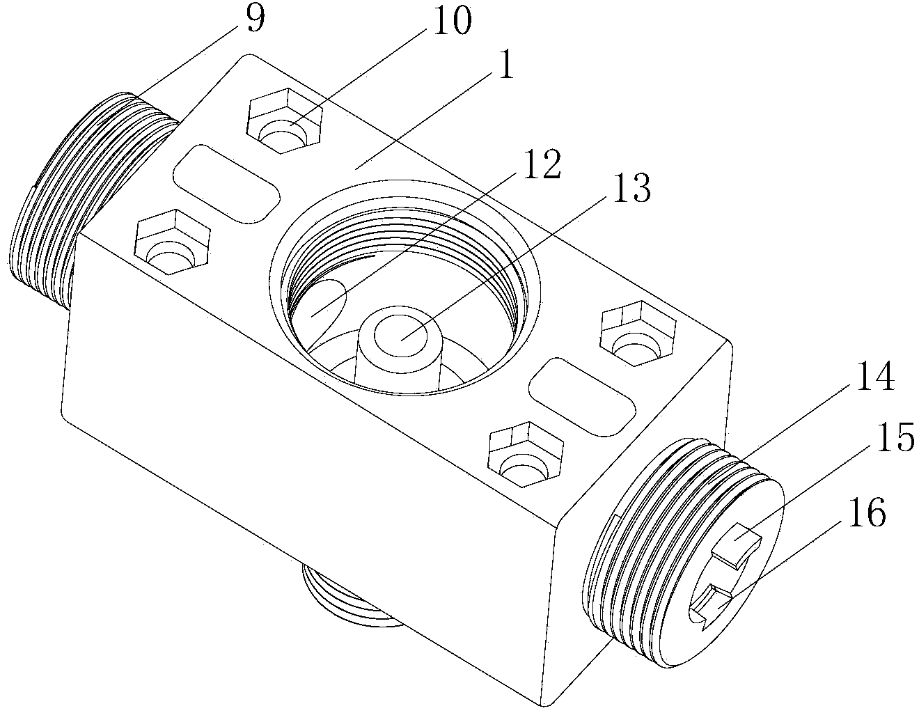 Proportion regulation device used for liquid mixing