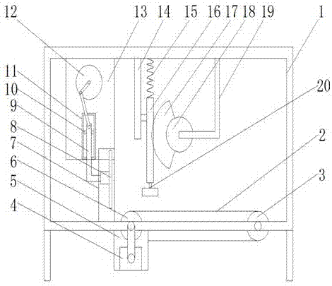 Workpiece cutting sectioning device