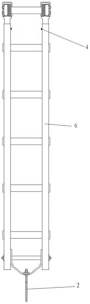 A multi-purpose safety tool and appliance right-angle hanging ladder