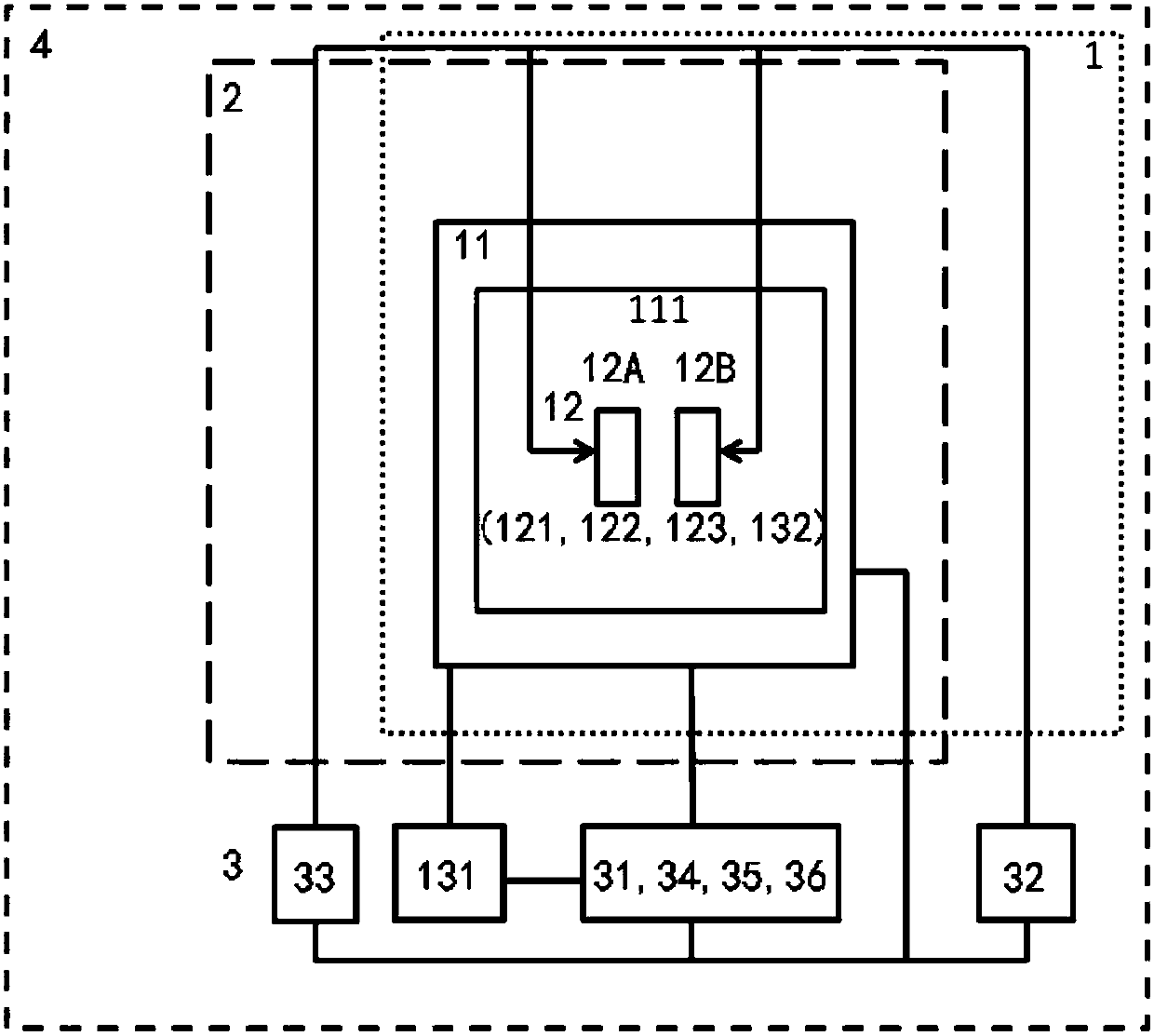 Heat power measurement device with visible-ultraviolet, fluorescent and Raman spectrum measurement