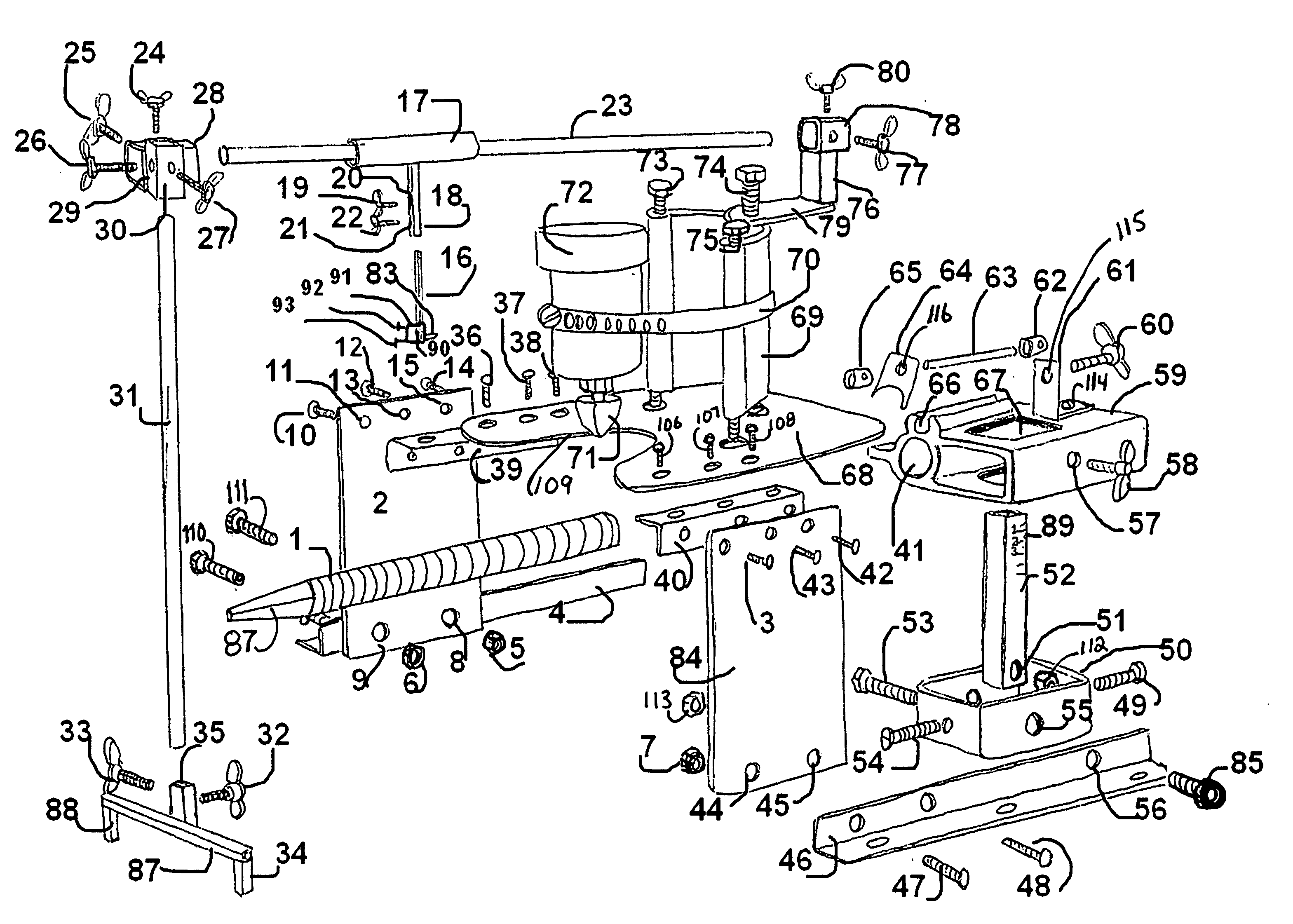 Apparatus for making tenons and forming shoulders on wood ends