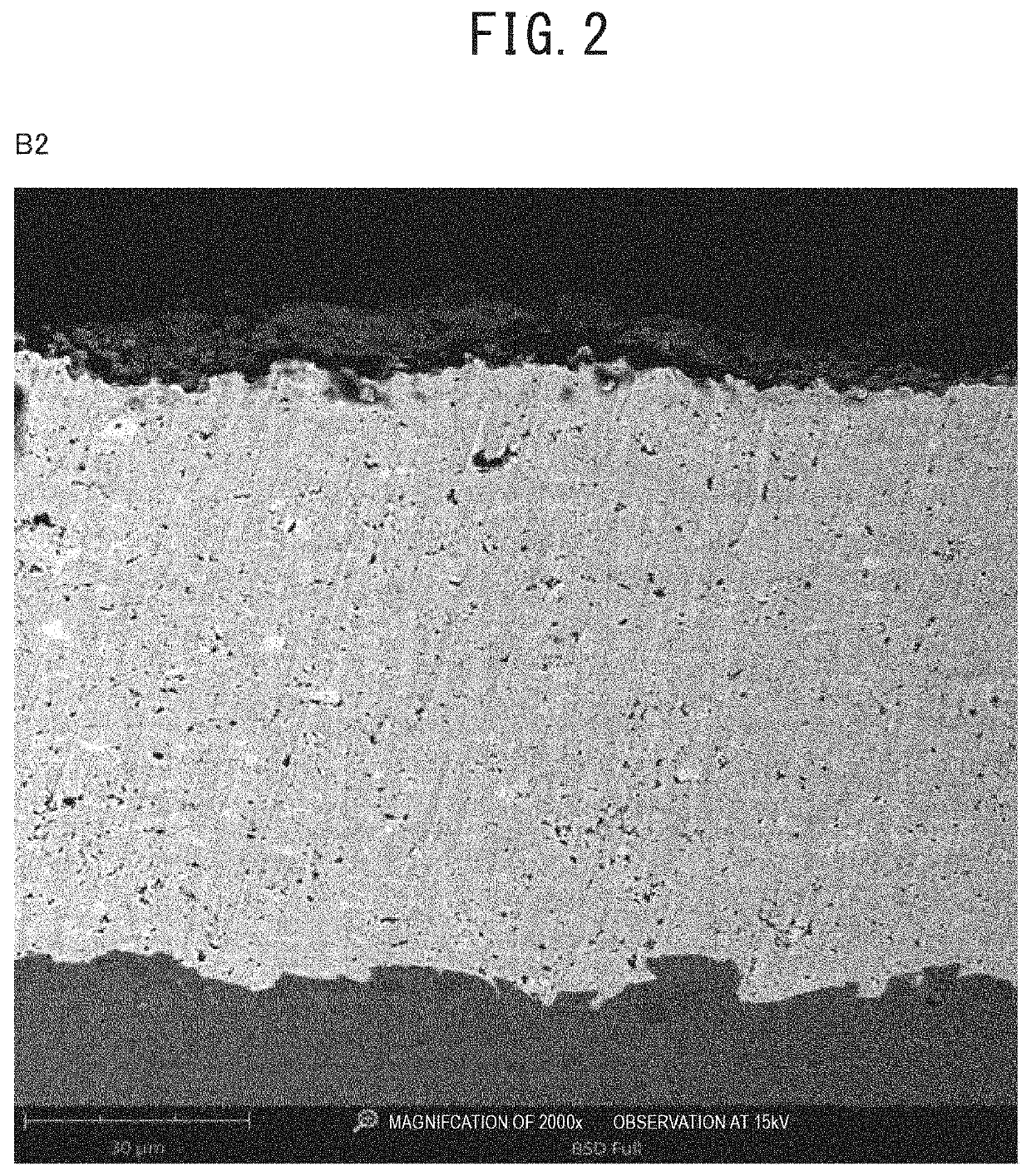 Thermal spray material and method for forming thermal sprayed coating using same