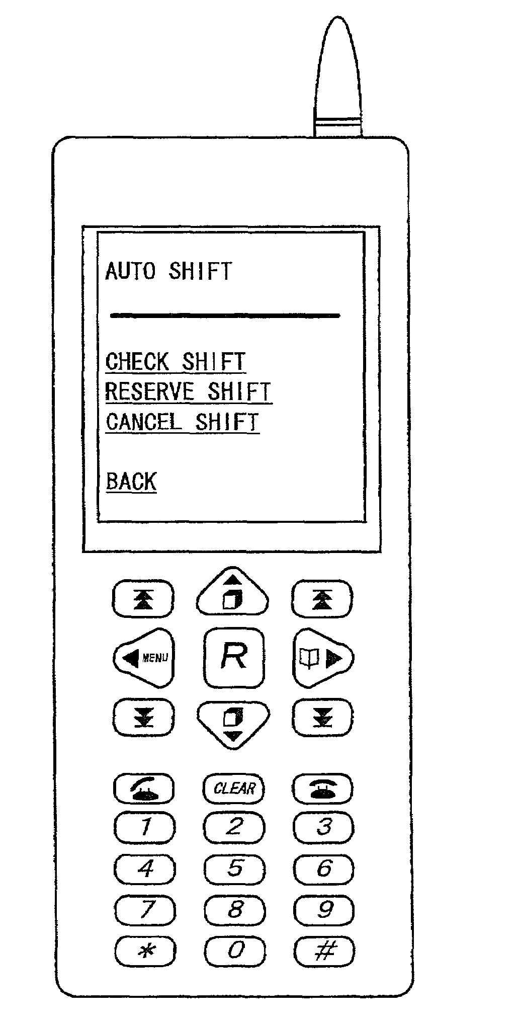 Network based work shift schedule generation utilizing a temporary work shift schedule