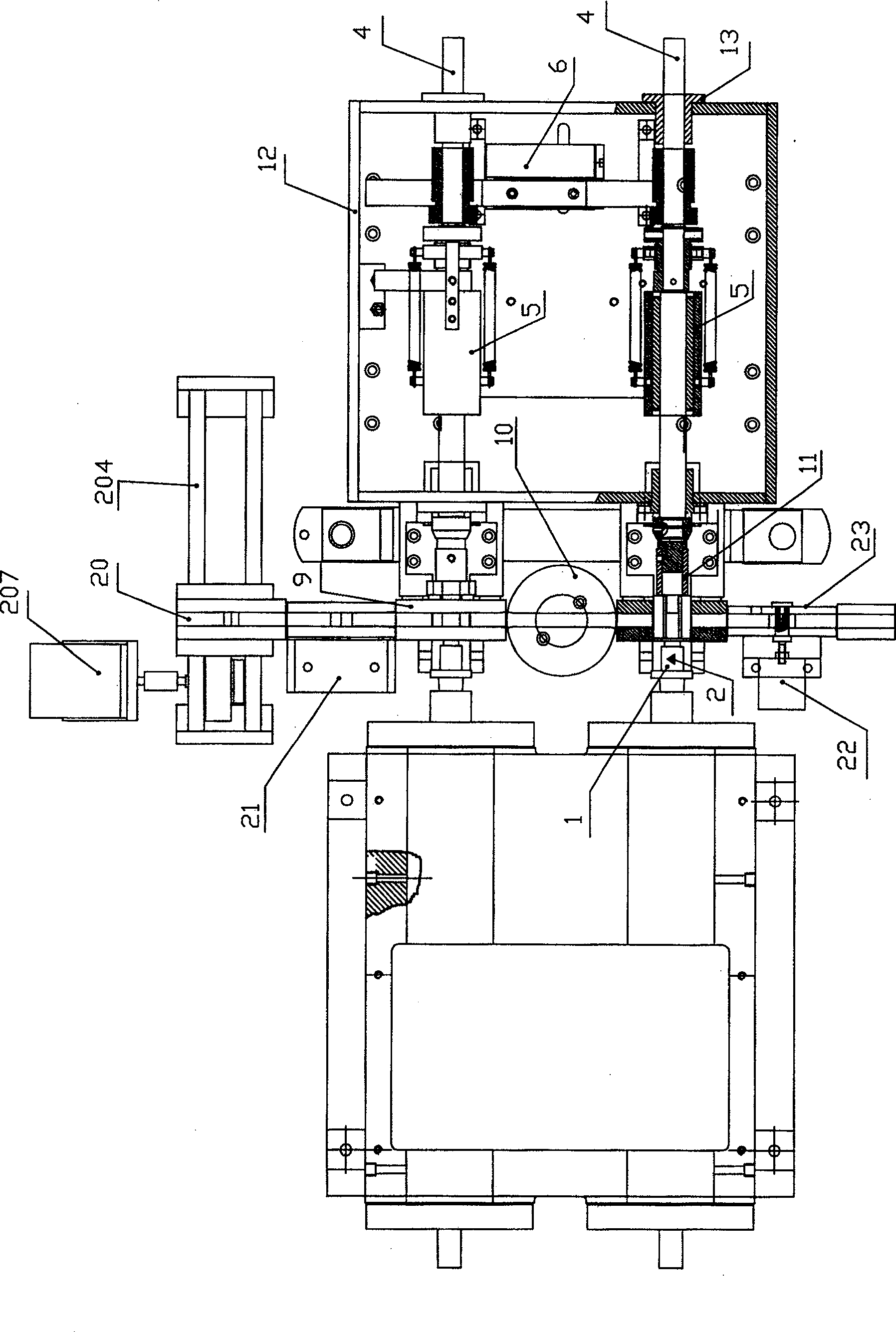 Double-side bearing vibration detector