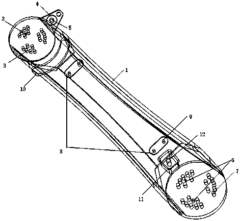 Industrial robot big arm structure optimization method based on orthogonal test