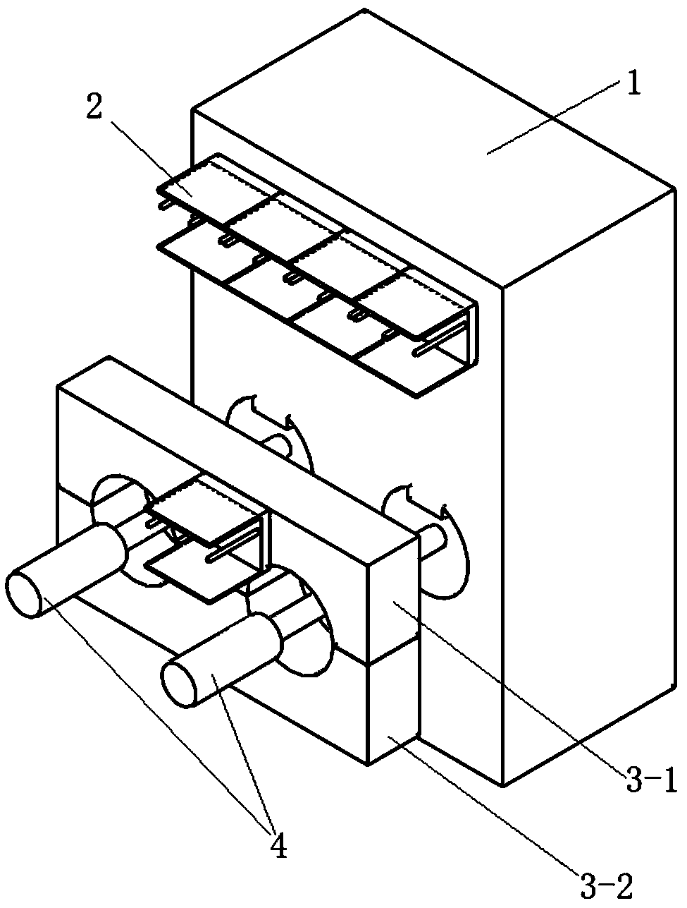 Protection device for industrial and residential electric lines and based on breaker