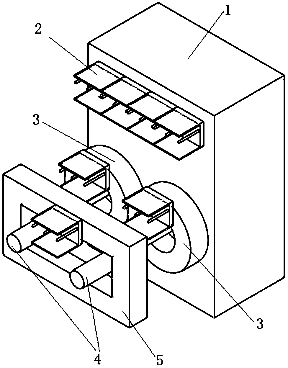 Protection device for industrial and residential electric lines and based on breaker