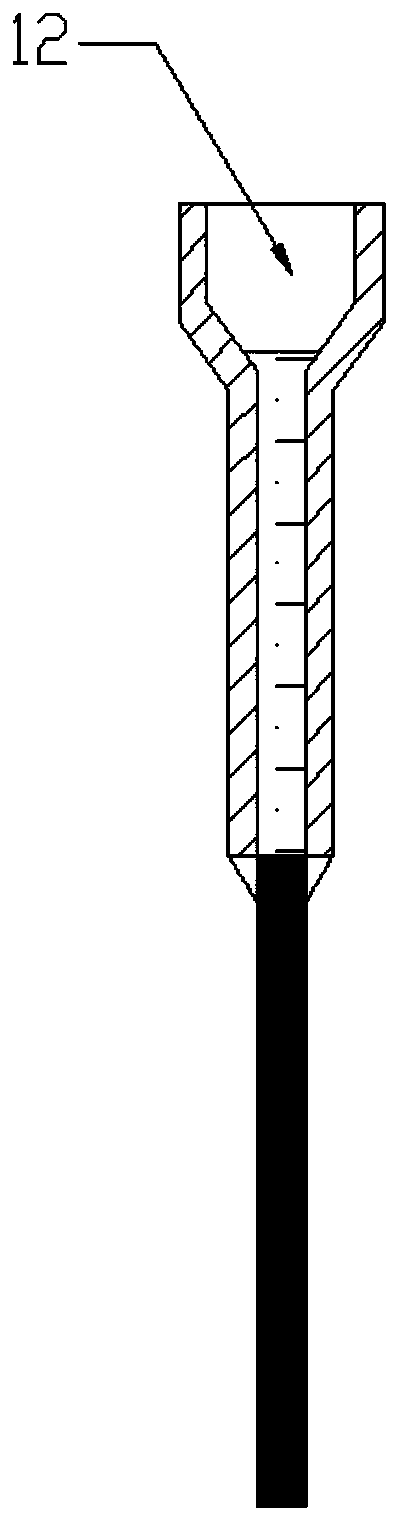 Safe cross blood matching card and blood matching method