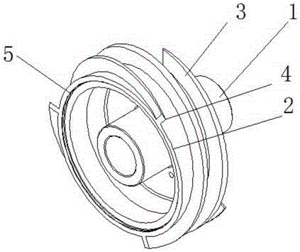 High-lift spiral blade impeller