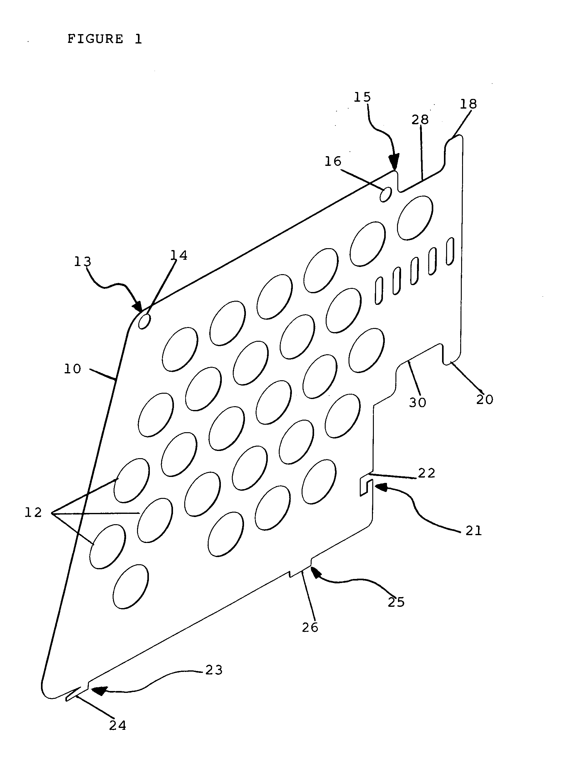 Separator with integrated storage for securing an electrical charging device and providing wire management