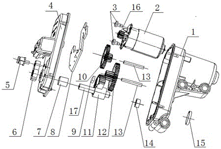 Turbocharging electronic actuator and mounting method thereof