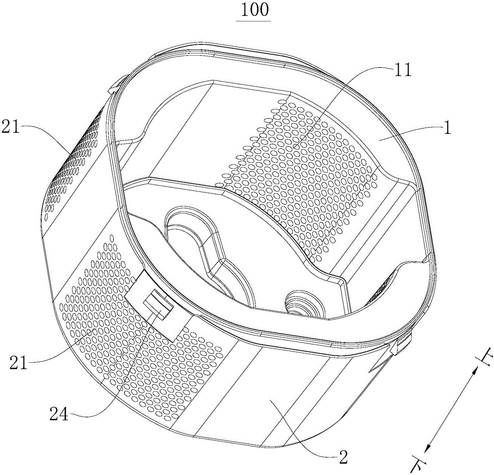 Mute motor inner cover, mute motor and dust collector provided with mute motor