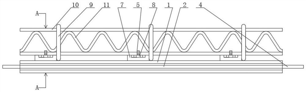 Prefabricated formwork-free floor slab and construction method