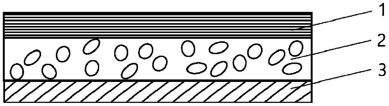 Medical composite dressing for wound repair and preparation method thereof