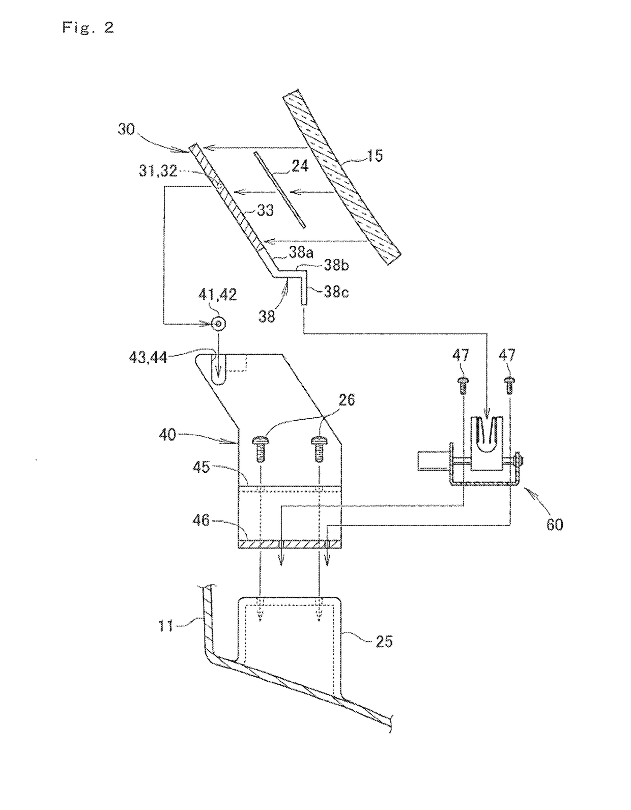 Head-up display device