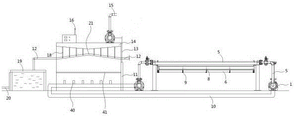 Solar-powered seawater desalination generation device for ship