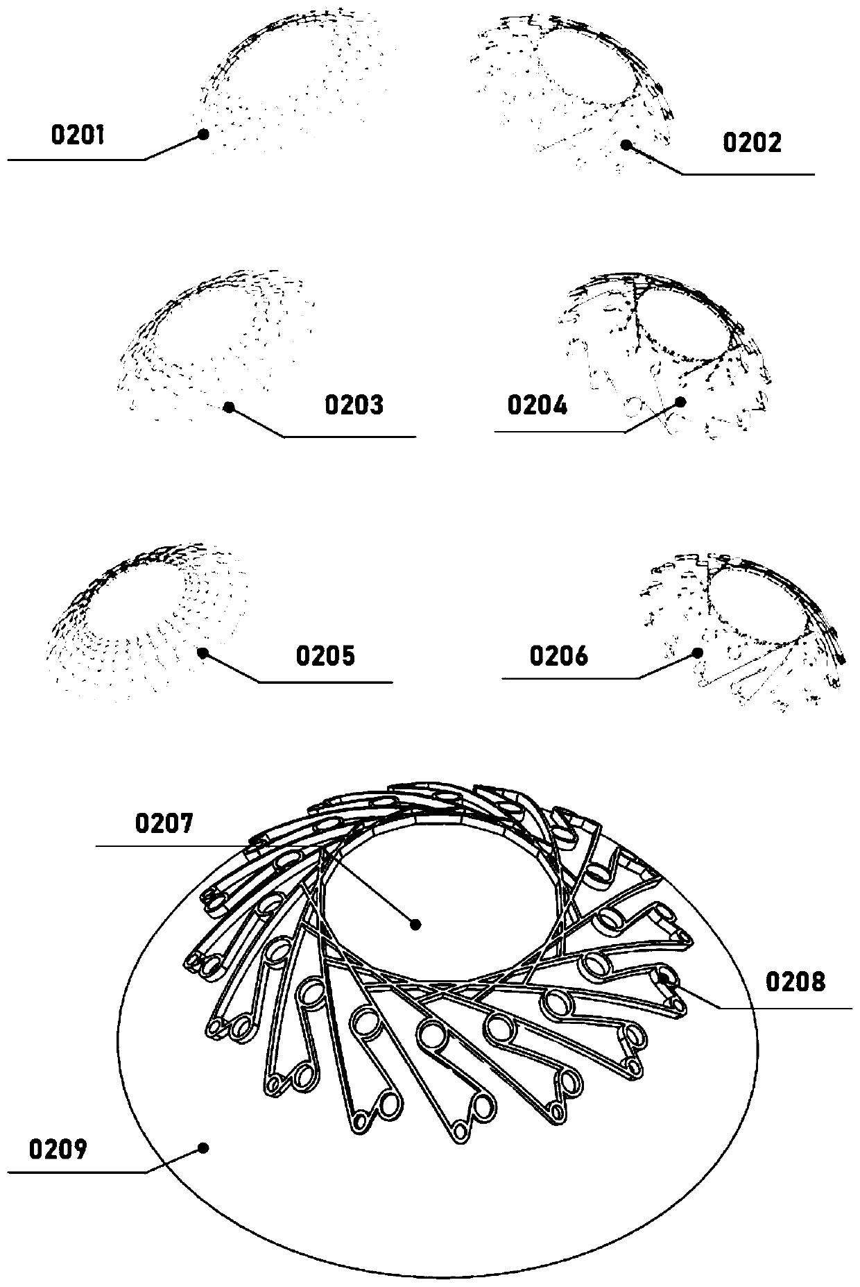 A kind of microstructured corneal contact lens and preparation method thereof